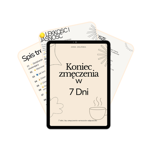 Ebook: Koniec zmęczenia w 7 dni